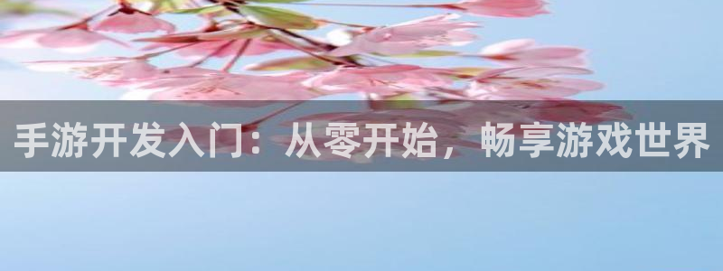 安信14娱乐：手游开发入门：从零开始，畅享游戏世界