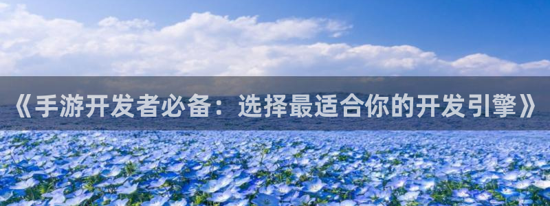 安信14娱乐注册：《手游开发者必备：选择最适合你的开发引擎》
