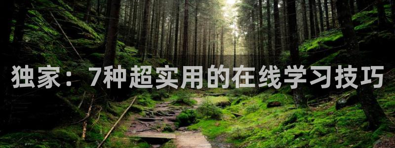 nba在线直播919：独家：7种超实用的在线学习技巧